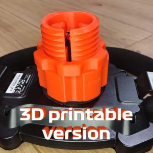 Thrustmaster wheel 5cm Extender Mod V4 for T300, T500, Ts-pc, Ts-xw, T-gt and T-gt 2 | 3d printable